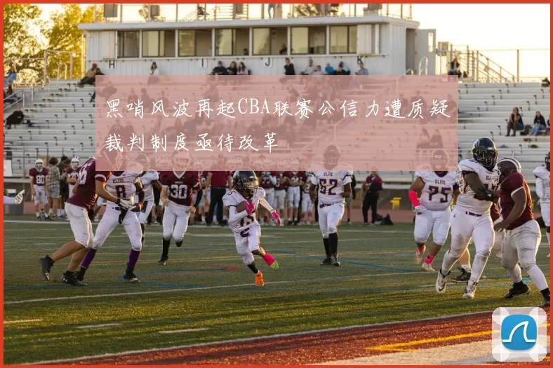 黑哨风波再起CBA联赛公信力遭质疑裁判制度亟待改革