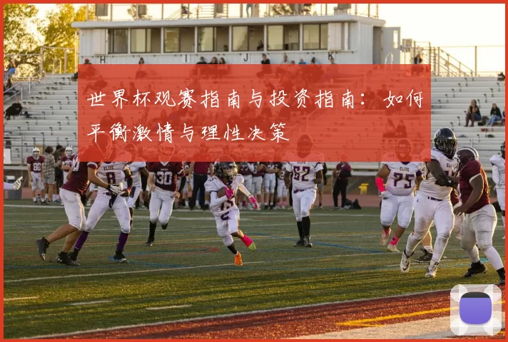 世界杯观赛指南与投资指南：如何平衡激情与理性决策