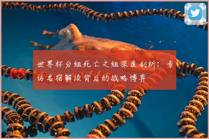 世界杯分组死亡之组深度剖析:专访名宿解读背后的战略博弈
